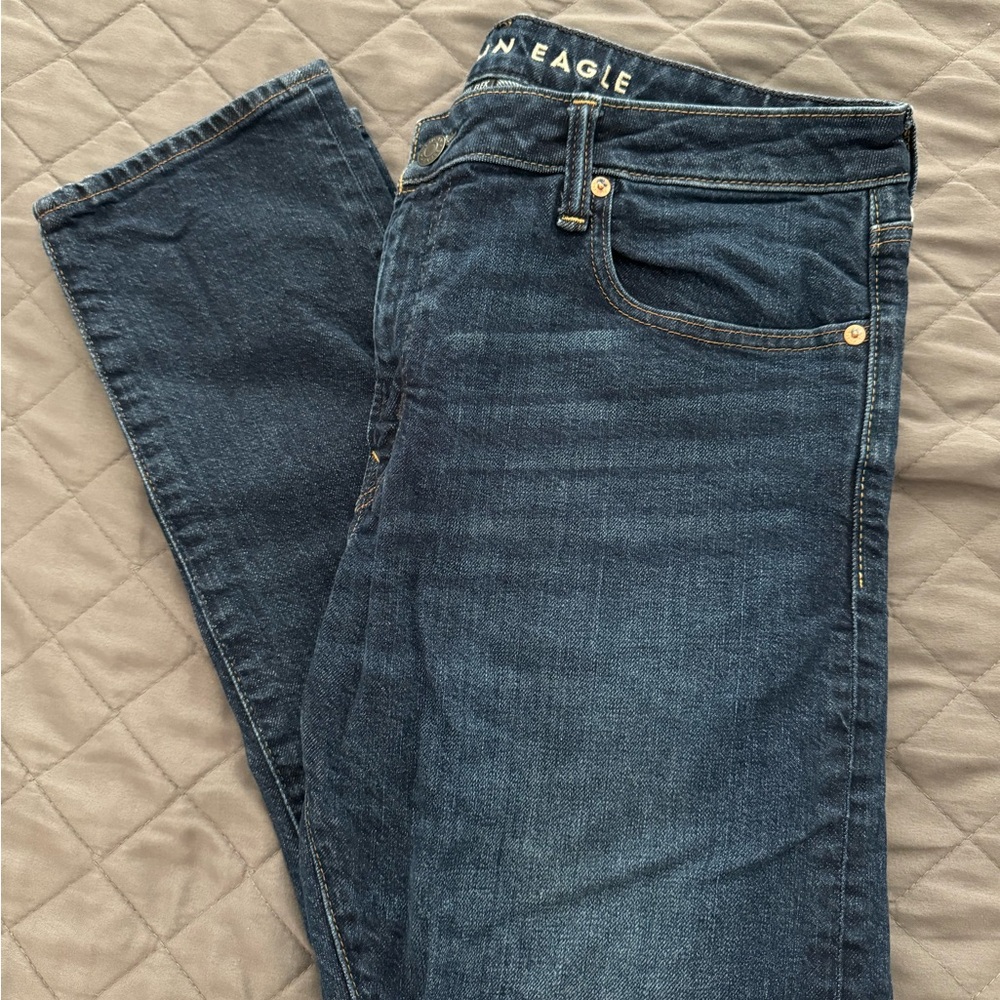 American eagle flex slim 36x30 dark wash